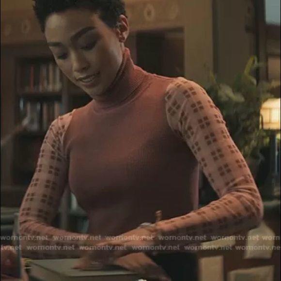 ZARA combination knit sweater - Picture 7 of 10